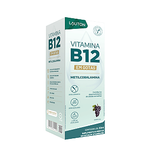 Vitamina B12 sabor Uva 20ml - Lauton