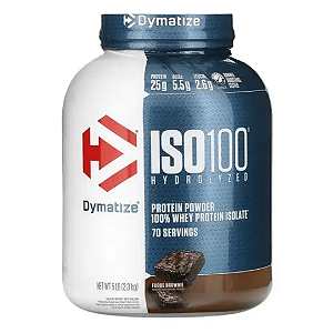 Iso100 Hydrolyzed Fudge Brownie 2,3Kg - Dymatize