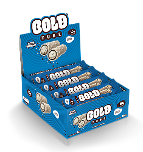 Bold Tube Cookies c/ 12 unid 40g - Bold Bar