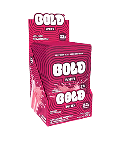 Bold Whey Mousse de Morango (Display c/ 10unid de 30g)