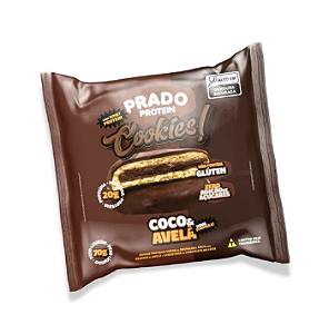 Cookie Coco c/ Creme de Avelã 70g - Prado Protein