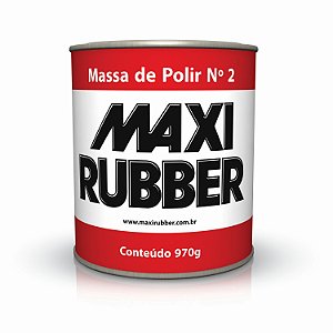Massa de Polir Nº2 970g - MAXI RUBBER