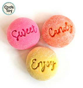 Kit Sweet Candy Enjoy | Carimbos para Brigadeiro