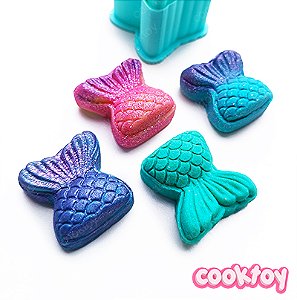 Cauda de Sereia | Modelador Ejetor para Brigadeiro Personalizado