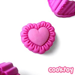 Coração Pétala | Modelador Ejetor para Brigadeiro Personalizado