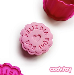 Feliz Dia dos Avós | Modelador Ejetor para Brigadeiro Personalizado