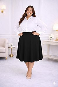 G9 ao G12 - Yasmim - Saia Rodada Godê - Moda Evangélica Cristã
