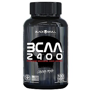 Bcaa 2400 - 100 Tablets - Black Skull
