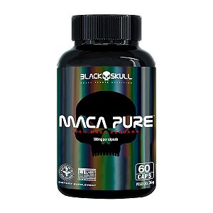 Maca Pure (100% Maca Peruana) - 60 Caps - Black Skull