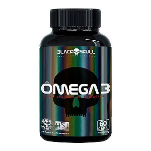Ômega 3 (EPA+DHA) - 90 Caps - Black Skull