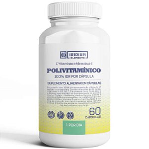Polivitamínico 100% IDR - 60 Caps - Iridium Labs