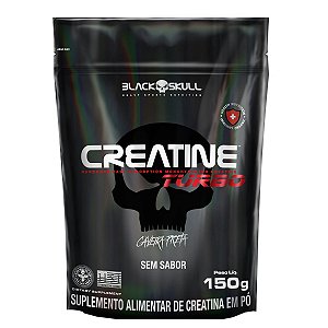 Creatine Turbo - Refil - 150g - Black Skull