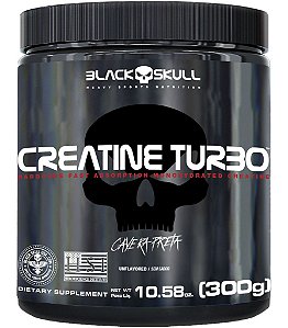 Creatine Turbo - Pote - 300g - Black Skull