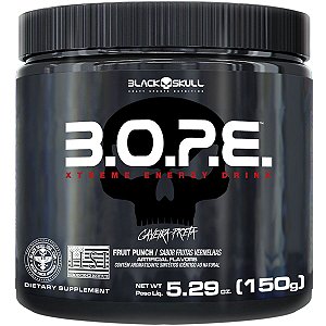 Pré Treino B.O.P.E. - 150g - Black Skull