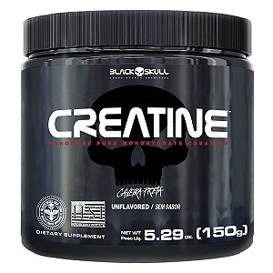 Creatine - Creatina Monohidratada - 150g - Black Skull