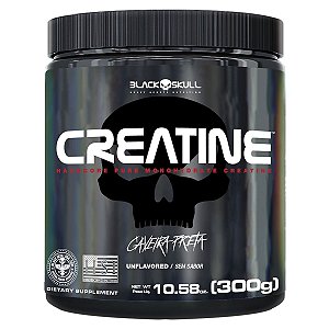 Creatine - Creatina Monohidratada - 300g - Black Skull