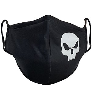 Máscara Esportiva - Black Skull