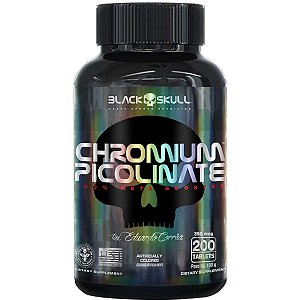 Chromium  Picolinate - 200 Tabletes - Black Skull
