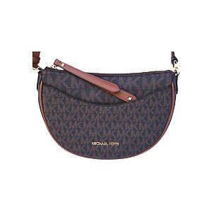 BOLSA TRANSVERSAL MICHAEL KORS  DOVER BROWN PEQUENA