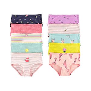 KIT CALCINHA CARTER´S 10 UNIDADES