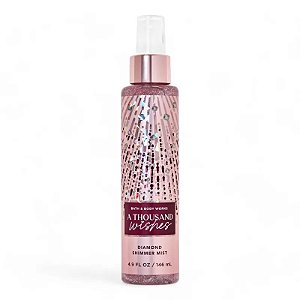 A THOUSAND WISHES DIAMOND SHIMMER MIST PRAY DE BRILHO CORPORAL - A  Corporal - Barh & Body Works
