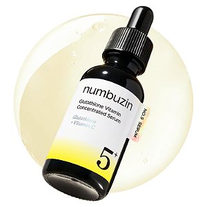 Sérum Numbuzin No.5 Glutathione Vitamin Concentrated Serum Clareador com Vitamina C