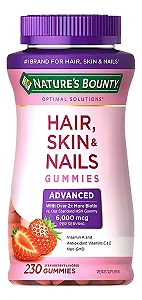 Vitamina Hair, Skin e Nails Gummies