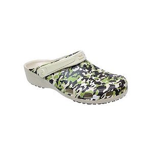 BABUCHE / CROCS BEGE CAMUFLADO