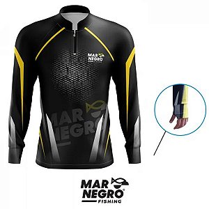 CAMISA MAR NEGRO FISHING CLEAN