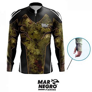 CAMISA MAR NEGRO PEIXE CLEAN