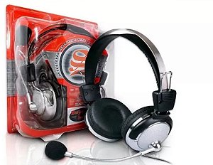 Fone Gamer - Fone de Ouvido Com Microfone Hadset Para Games / Notebook / Computador / PC
