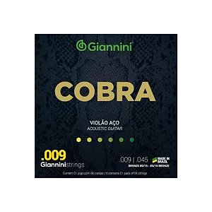 Encordoamento Giannini Cobra Violão