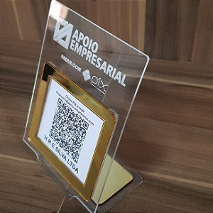 Display Pix de Acrilico Personalizado