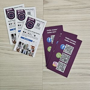 Cartões de Visita Simples 4/4