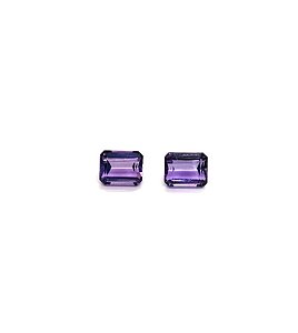 Ametista Facetada Retangular 8x10mm