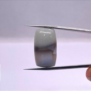 Opala Cabochão Retangular Bicolor 15x24 mm