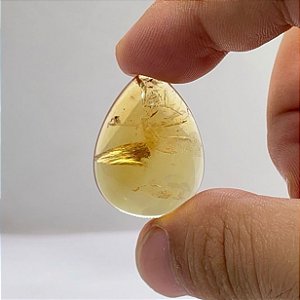 Citrino Gota Cabochão 31x23