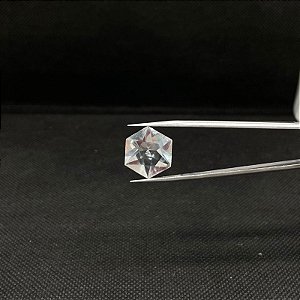 Quartzo Diverso Cristal Facetado Estrela de Davi