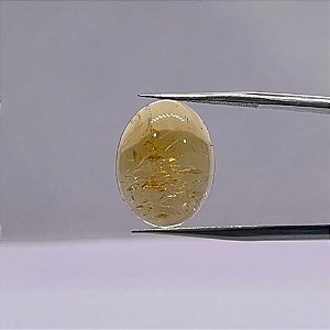 Citrino Oval Cabochão 18x14 CCTN14