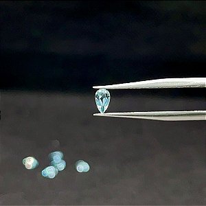 Água Marinha Facetada Gota 5x3 mm
