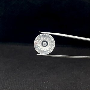 Quartzo Diverso Cristal Facetado Desenhado 18mm