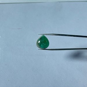 Turmalina gota Cabochão Paraíba 13,5x15 mm