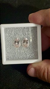Morganita Facetada Gota Par 7x10