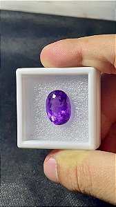 Ametista Facetada Oval  13X18