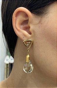 Brinco Banhado a ouro 18k de Green Gold