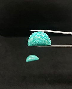 Amazonita Cabochão Meia Lua Par
