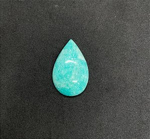 Amazonita Cabochão Verde Gota