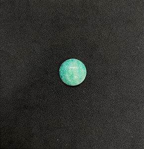 Amazonita Cabochão Redonda Verde 19,5 mm
