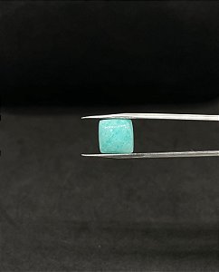 Amazonita Cabochão Verde Quadrada 12,5 mm