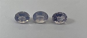 Ametista Lavanda Facetada Oval 7x9 mm